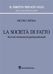 La società di fatto. Recenti orientamenti giurisprudenziali