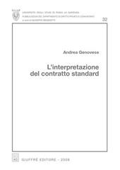 L' interpretazione del contratto standard