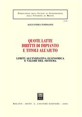 Quote latte diritti di impianto e titoli all'aiuto