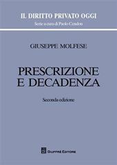 Prescrizione e decadenza