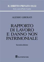 Rapporto di lavoro e danno non patrimoniale