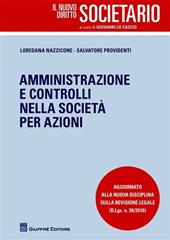 Amministrazione e controlli nella società per azioni