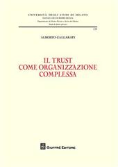 Il trust come organizzazione complessa