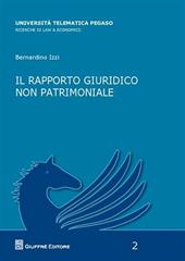 Il rapporto giuridico non patrimoniale