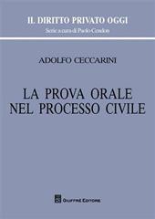 La prova orale nel processo civile