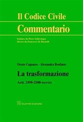 La trasformazione. Artt. 2498-2500-novies