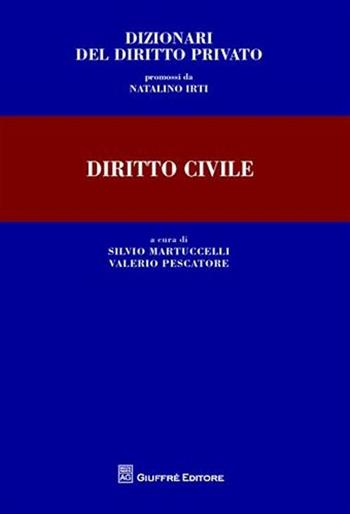Diritto civile  - Libro Giuffrè 2011, Dizionari di diritto privato | Libraccio.it