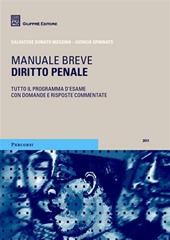 Diritto penale. Manuale breve. Tutto il programma d'esame con domande e risposte commentate