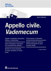 Appello civile. Vademecum