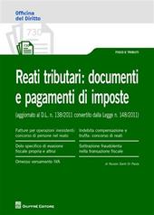 Reati tributari. Documenti e pagamenti di imposte