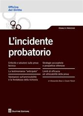 L' incidente probatorio