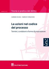 Le azioni nel codice del processo. Termini, condizioni e forme di proposizione