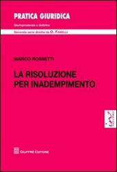 La risoluzione per inadempimento