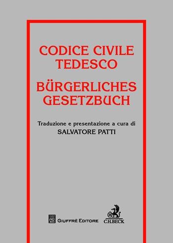 Codice civile tedesco-Burgerliches gesetzbuch  - Libro Giuffrè 2013 | Libraccio.it