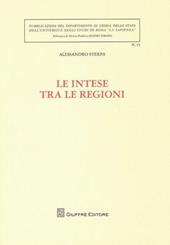 Le intese tra le regioni