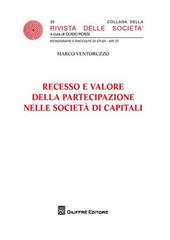Recesso e valore della partecipazione nelle società di capitali