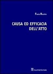 Causa ed efficacia dell'atto