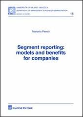 Segment reporting. Models and benefits for companies
