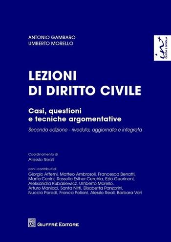 Lezioni di diritto civile. Casi, questioni e tecniche argomentative - Antonio Gambaro, Umberto Morello - Libro Giuffrè 2013 | Libraccio.it