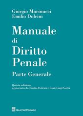 Manuale di diritto penale. Parte generale