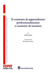 Il contratto di apprendistato professionalizzante o contratto di mestiere