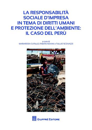 La responsabilità sociale d'impresa in tema di diritti umani e protezione dell'ambiente. Il caso del Perù  - Libro Giuffrè 2014 | Libraccio.it