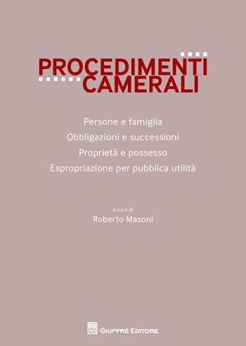 Procedimenti camerali - Giuseppe Cresta - Libro Giuffrè 2014 | Libraccio.it