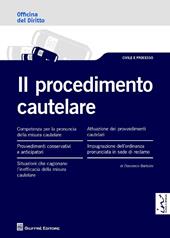 Il procedimento cautelare