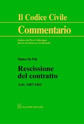 Rescissione del contratto. Artt. 1447-1452