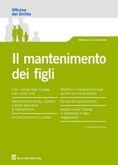 Il mantenimento dei figli