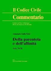 Della parentela e dell'affinità. Artt. 74-78