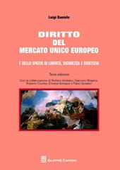 Diritto del mercato unico europeo e dello spazio di libertà, sicurezza e giustizia