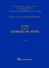 Studi in onore di Giorgio De Nova