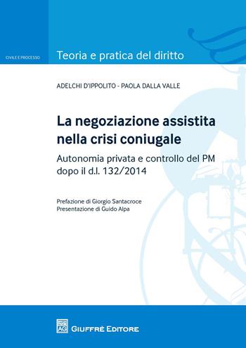 La negoziazione assistita nella crisi coniugale - Adelchi D'Ippolito, Paola Dalla Valle - Libro Giuffrè 2015, Teoria e pratica del diritto. Civile e processo | Libraccio.it