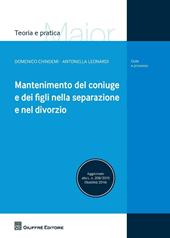 Mantenimento del coniuge e dei figli nella separazione e nel divorzio