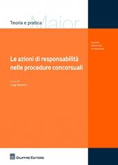 Le azioni di responsabilità nelle procedure concorsuali