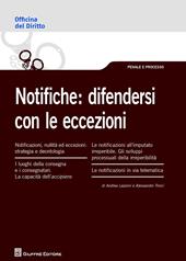 Notifiche: difendersi con le eccezioni