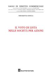 Il voto di lista nelle società per azioni