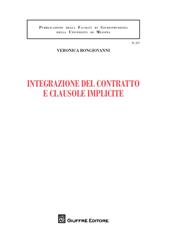 Integrazione del contratto e clausole implicite