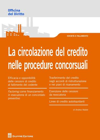 La circolazione del credito nelle procedure concorsuali - Andrea Vincenzo Natale - Libro Giuffrè 2018, Officina. Società e fallimento | Libraccio.it