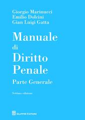 Manuale di diritto penale. Parte generale