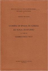 Uomini di spada, di Chiesa, di toga, di studio ai tempi di Giambattista Nico