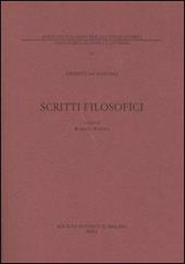 Scritti filosofici