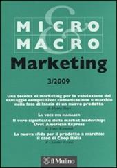 Micro & Macro Marketing (2009). Vol. 3