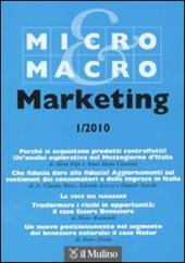Micro & Macro Marketing (2010). Vol. 1