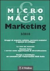 Micro & Macro Marketing (2010). Vol. 3