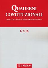 Quaderni costituzionali (2016). Vol. 1