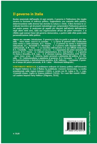 Il governo in Italia. Profili costituzionali e dinamiche politiche  - Libro Il Mulino 2019, Itinerari. Politica | Libraccio.it
