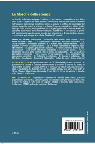 La filosofia della scienza - Elena Castellani, Matteo Morganti - Libro Il Mulino 2019, Itinerari | Libraccio.it