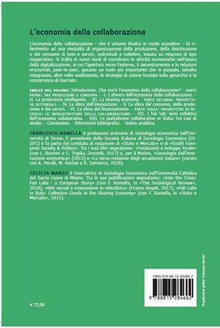 L' economia della collaborazione. Le nuove piattaforme digitali della produzione e del consumo - Francesco Ramella, Cecilia Manzo - Libro Il Mulino 2019, Itinerari. Sociologia | Libraccio.it